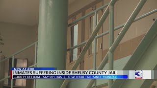 Inmate suffering inside Shelby County jail