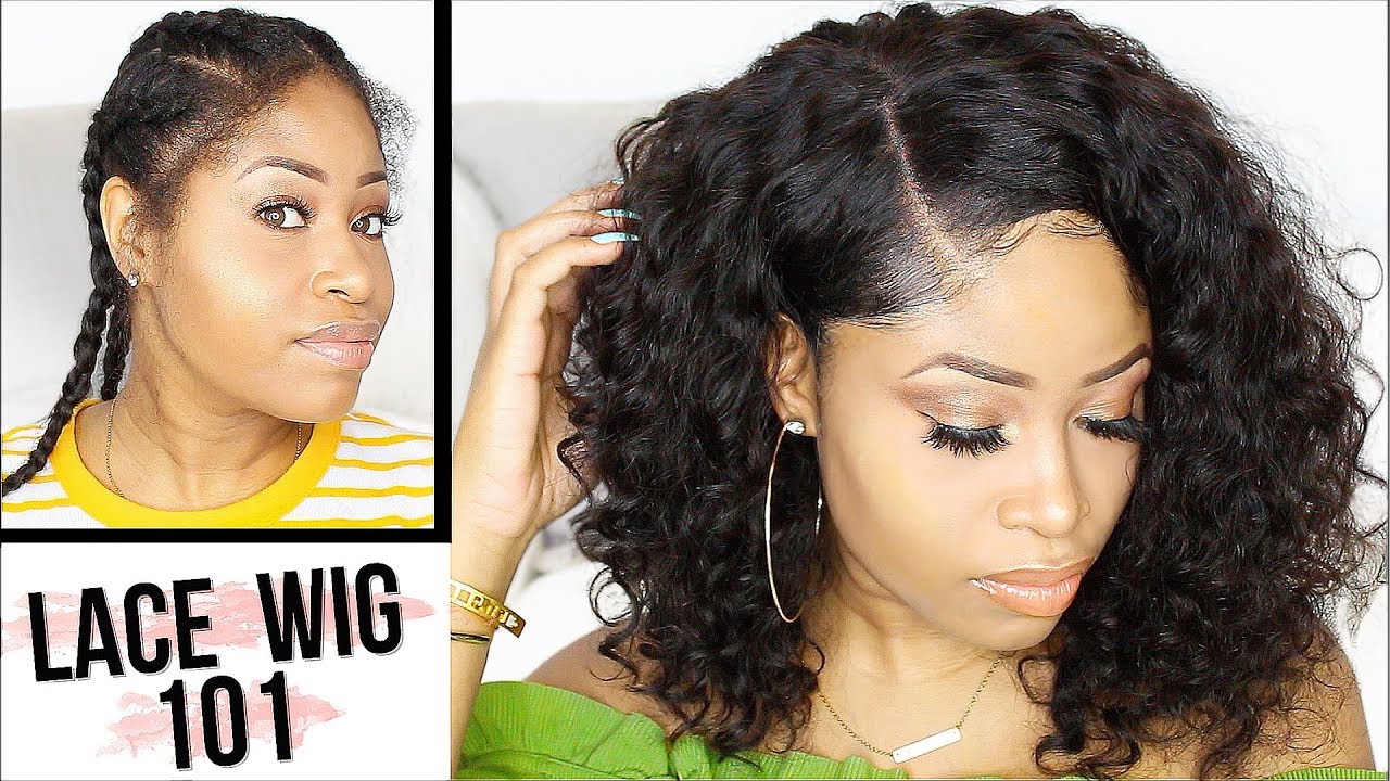 How To Apply Lace Wig For Beginners Easy Youtube