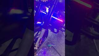 #shorts Royal Enfield bike police light installed #youtubeshorts #trendingshorts