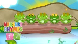 5 LITTLE SPECKLED FROGS | Classic Nursery Rhymes | English Songs For Kids | Nursery Rhymes TV