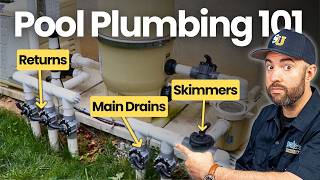 Pool Valves and Plumbing Lines for BEGINNERS (3-Way Valves, Suction Side, Pressure Side)