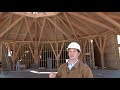 building a 70 clear span timber frame octagon