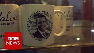 Route 45: Inside one of Obama's favourite diners - BBC News