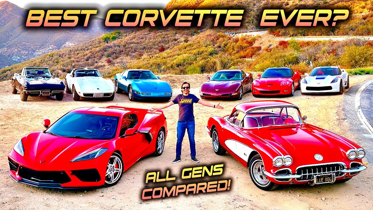 Driving Every Corvette Generation Which Is The Best