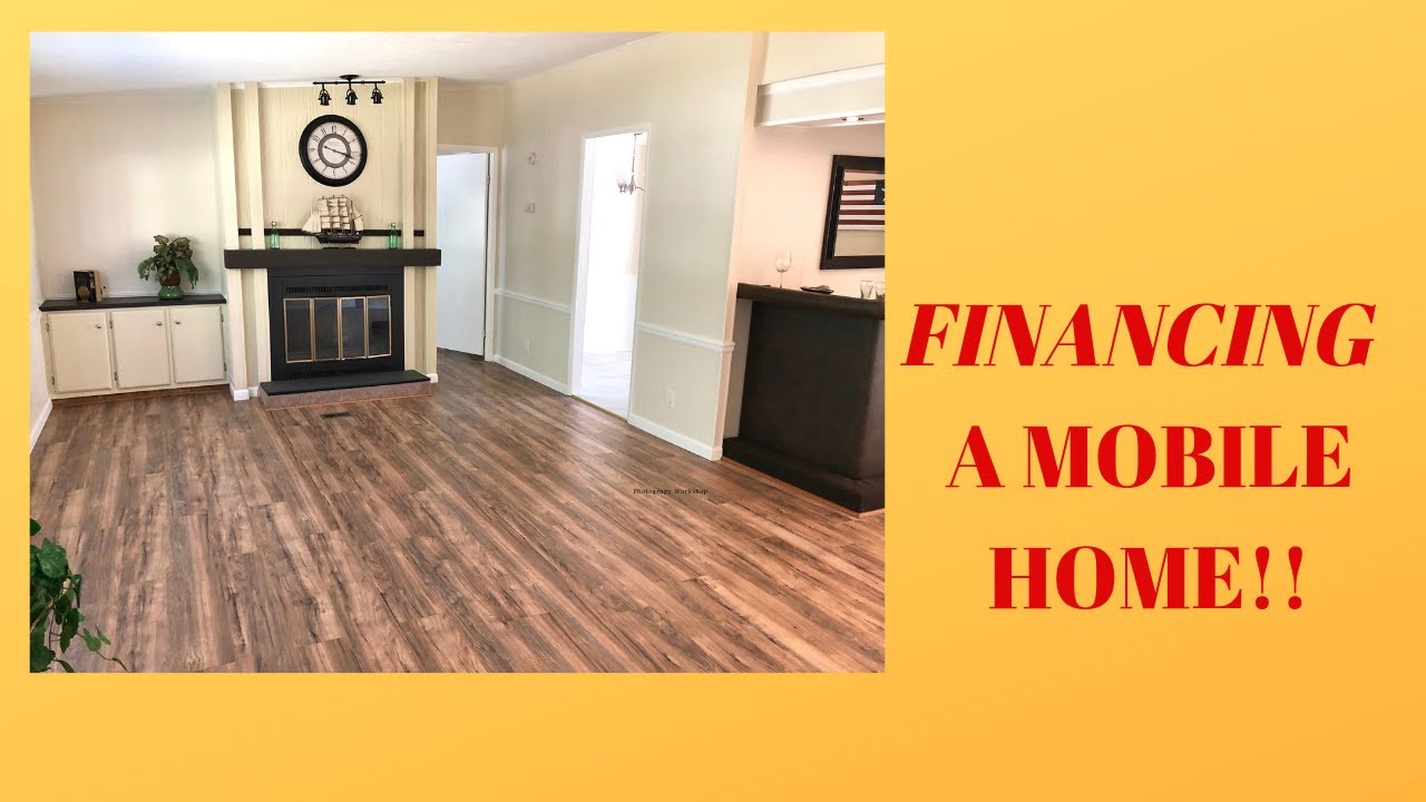 Financing A Mobile Home Youtube