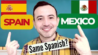 What are the differences between Mexican 🇲🇽 and European 🇪🇸 Spanish?