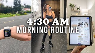Waking Up at 4:30am: A Productive Morning Routine ☀️