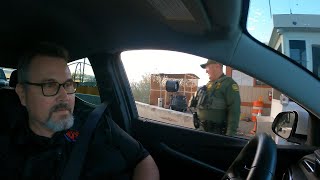 Robert ruins Everything, U.S. Border Patrol Immigration Checkpoint, I-8, Yuma, Arizona, 10 June 2023