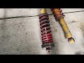 bmw e28 strut and spring stock replacement