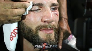 AN EMOTIONAL CALEB PLANT  DEDICATES TITLE WIN TO MEMORY OF DAUGHTER