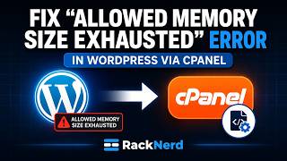 How to Fix “Allowed Memory Size Exhausted” Error in WordPress via cPanel