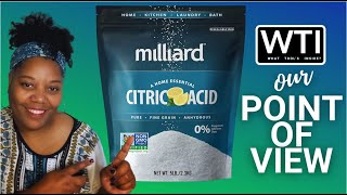 Our Point of View on Milliard Citric Acid