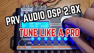 PRV DSP 2.8X / 2.4X - Unboxing+features - Crossover Gain Routing Equalizer EQ