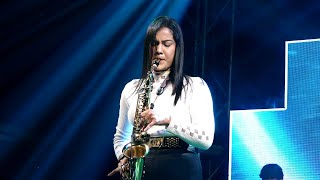 Saxophone Queen Lipika Samanta Live || Instrumental Saxophone Music || Bikash Studio