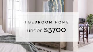 1 Bedroom Home Under 3700 | Living Spaces