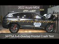 2022-2024 Acura MDX NHTSA Full-Overlap Frontal Crash Test