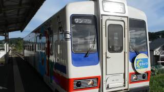 三陸鉄道36-100形 36-102号　北リアス線陸中野田駅発車