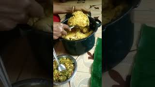 எங்க வீடு ஸ்பெஷல் மதிய உணவு//chicken Biryani#foodlovers#shorts#biryani