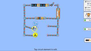 Setting up a parallel circuit using PhET interactive simulation