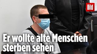 Er ermordete eine 77-Jährige, weil er Rentner hasst | Grausame Tat in Stuttgart