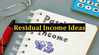 Residual Income Ideas