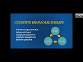 insider series webinar cognitive behavioral therapy