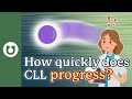 How quickly does CLL progress? #CLL