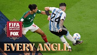 Argentina's Enzo Fernández scores an OUTSTANDING goal in the 2022 FIFA World Cup | Every Angle