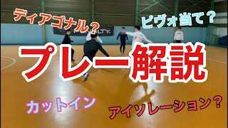 【フットサルテクニックを解説！】３VS３対決をした時のプレー＆戦術を解説してみた！サッカーでも使えるドリブル・パス・シュート・戦術