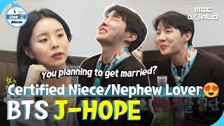 [SUB] J-Hope Mentions Marriage?! He’s a Future Niece/Nephew Lover for Sure!🎉#BTS #JHope #ILiveAlone