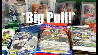 Random Retail Football Card Pack Opening ** BIG Pull! ** Packs from 2013-2020  Mosaic & Prizm + More