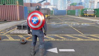 End Game Captain America - Marvel's Avengers - PS5 (4K 60FPS)