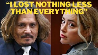 Johnny Depp details the DAMAGE of Amber Heards Lies