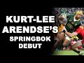 Kurt-Lee Arendse's Springbok Debut