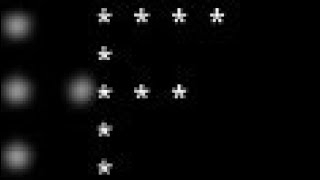 "F" alphabet by stars | Python code to print "F" shape by stars | #coding #python #starpattern