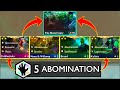 5 Abomination ALL 3 Star ⭐⭐⭐ ft. Sion 4 star