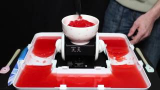 ASMR 3Dio Gutter Dessert. jelly, cream, custard, whip. Different Tingle sounds (No Talking)