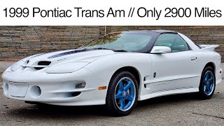 1999 Pontiac Firebird Trans Am // Only 2900 Miles!!