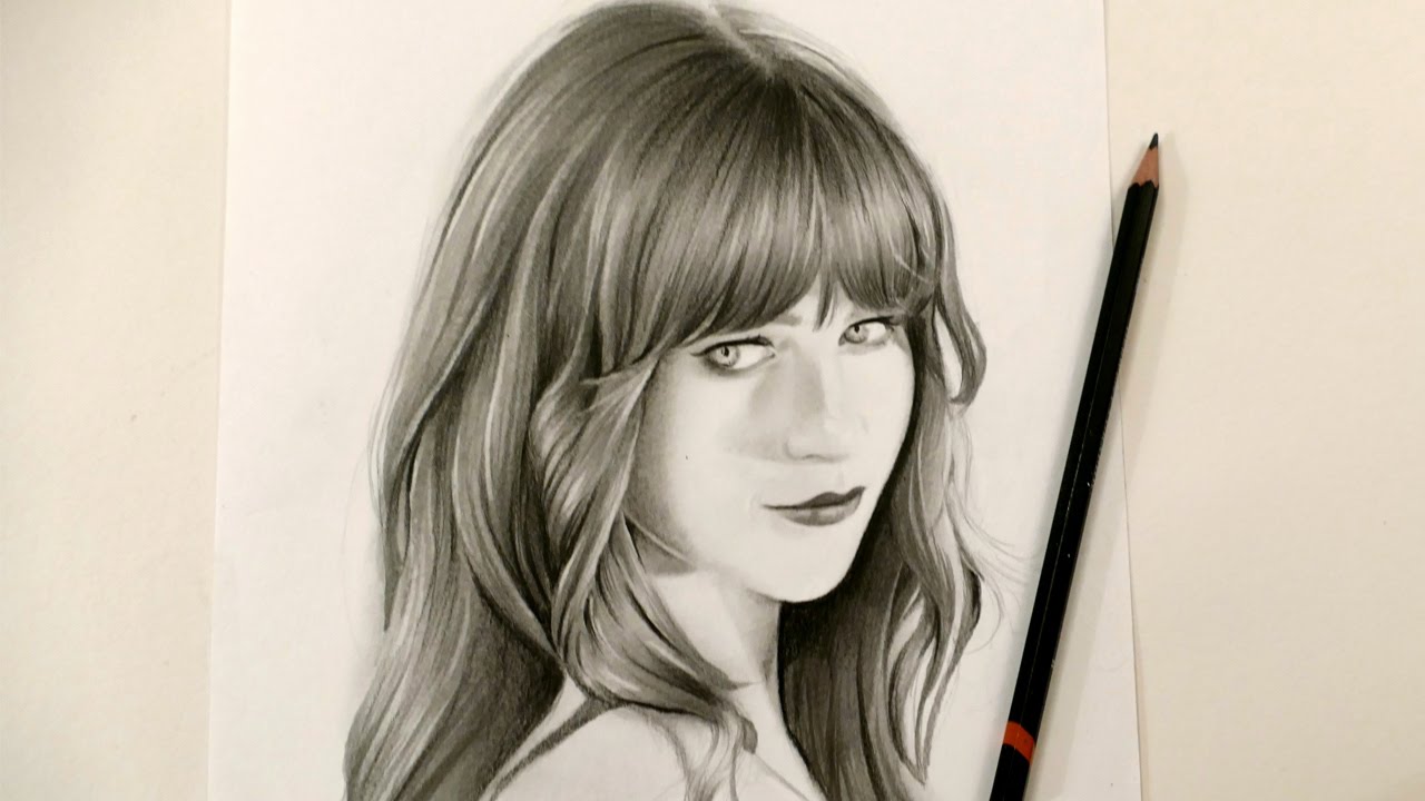 How To Draw Realistic Hair Speed Drawing Tutorial