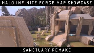 Halo Infinite: Forge Map Showcase - Sanctuary Remake