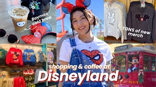 Let's get coffee \u0026 go shopping at Disneyland! (new 2025 merch)