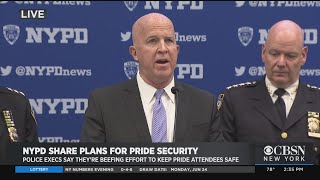 NYPD Briefing On Pride Parade Security