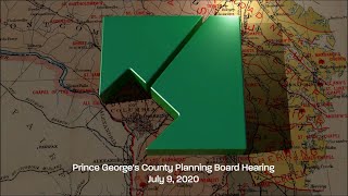 M-NCPPC Planning Board Meeting - July 9, 2020