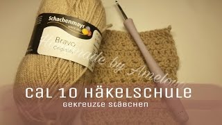 CAL - Häkelschule Teil 10 - gekreuzte Stäbchen