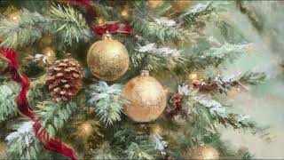 Christmas Tree Close-Up 🎄✨ 4K TV Art | Cozy Festive Holiday Ambience