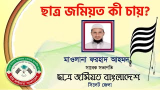 ছাত্র জমিয়ত কী চায় | ফরহাদ আহমদ Forhad Ahmed | Msp Network 2021