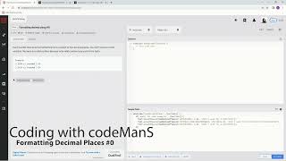 Codewars 8 kyu Formatting Decimal Places #0 JavaScript