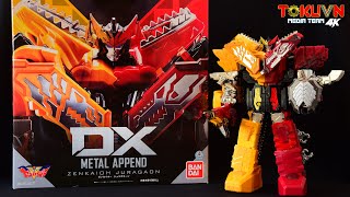 [TMT][1447] DX Metal Append ZenkaiOh JuraGaon ! DX METAL APPEND ゼンカイオージュラガオーン ! (4k)