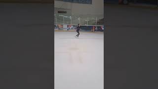 my first combo jump 🧝🏻‍♂️ (salchow+toeloop+upright)