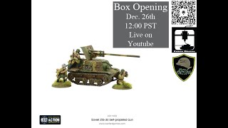 Bolt Action Soviet Zis-30 SPG Unboxing from Warlord Games